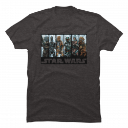 star wars bounty hunter shirt